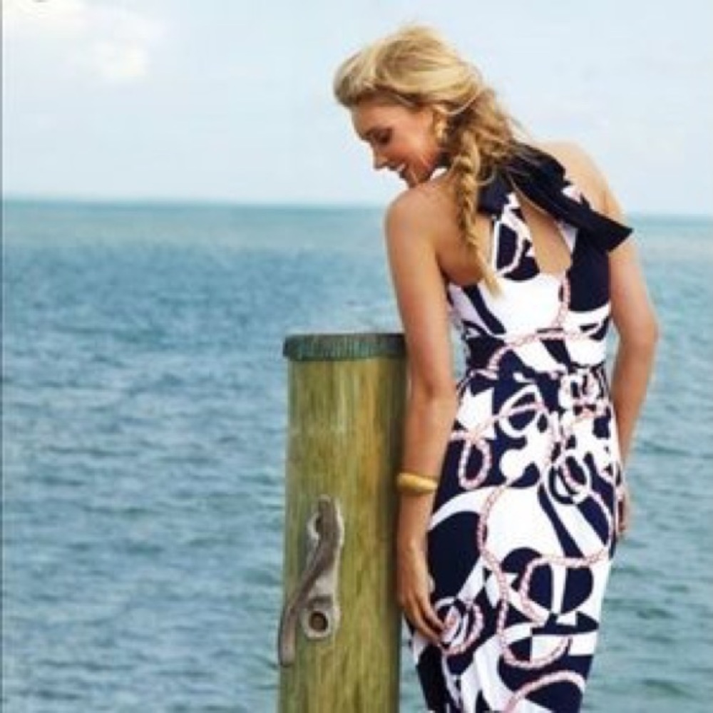 Lilly Pulitzer Amanda Booze Cruise Maxi Dress XS